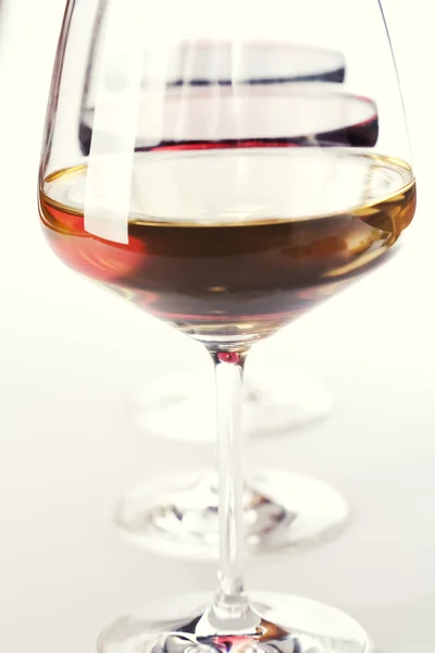 Drei Glas Wein — Stockfoto