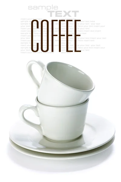 Filiżanki kawy — Zdjęcie stockowe