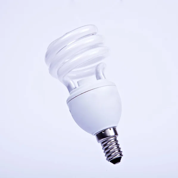 Luz fluorescente de ahorro de energía — Foto de Stock