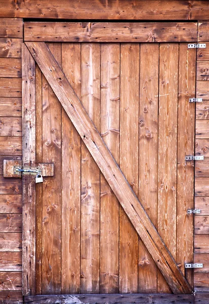 Old wooden door Royalty Free Stock Photos
