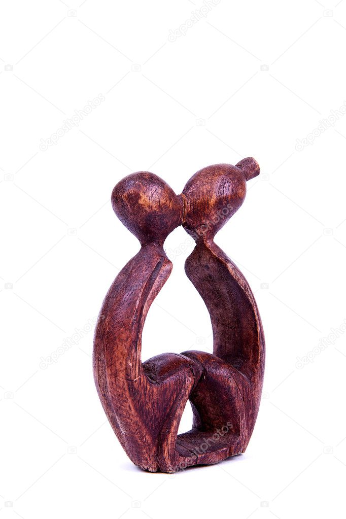 African wooden Art Figurines.