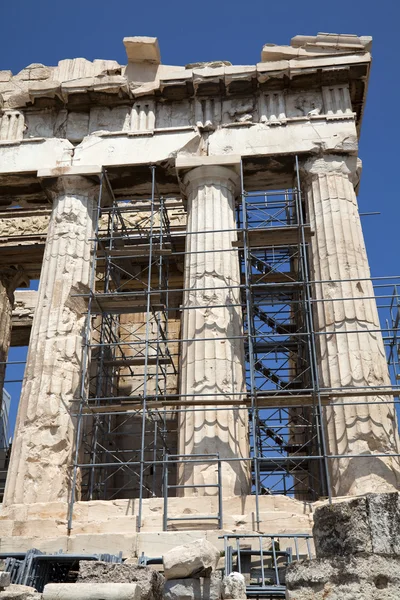 El Templo de Atenea en la Acrópolis — Foto de Stock