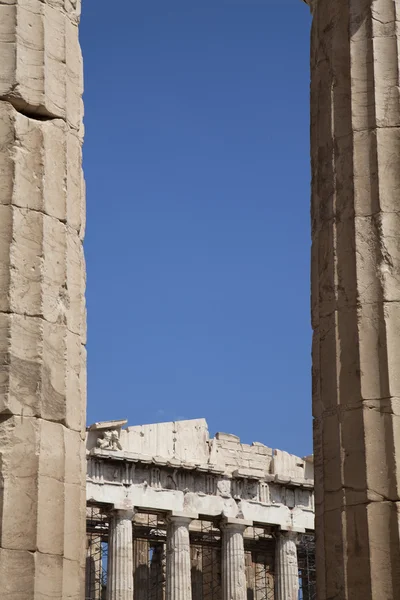 Der athenatempel an der akropolis — Stockfoto