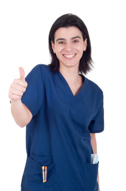 Dentist thumb up clipart