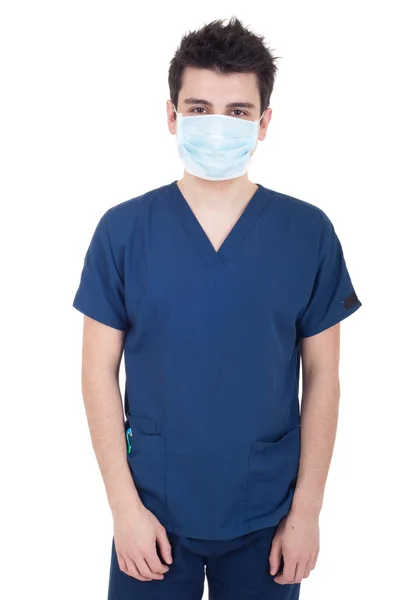 Médico usando máscara — Fotografia de Stock