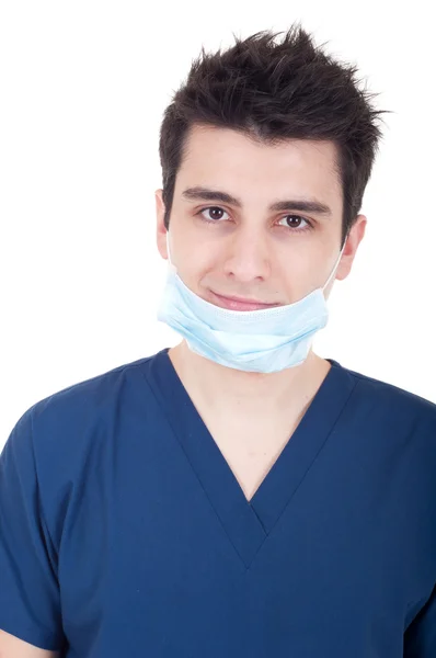 Médecin portant un masque — Photo