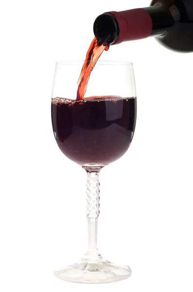 Nalil víno — Stock fotografie