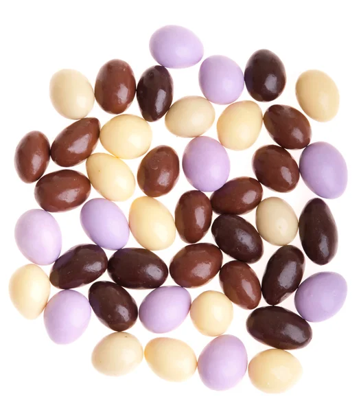 Čokoládové mandle — Stock fotografie