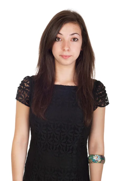 Jonge vrouw in jurk — Stockfoto
