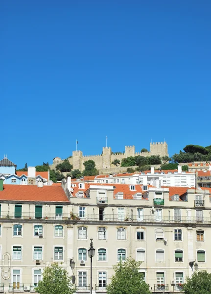 Castelo de São Jorge em Lisboa, Portugal — Fotografia de Stock
