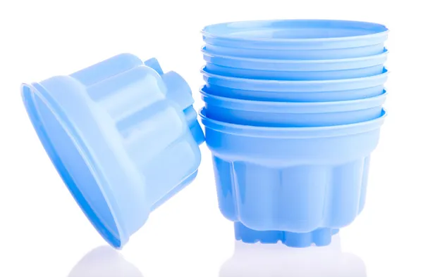 Vasos de plástico — Foto de Stock