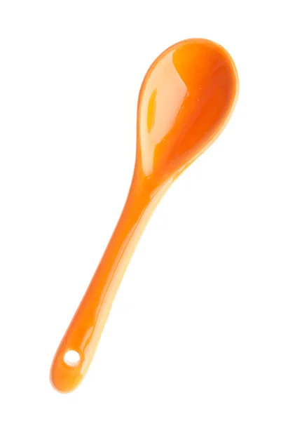 Porcelain spoon — Stock Photo, Image