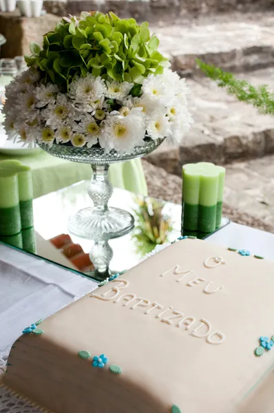 stock image Christening cake