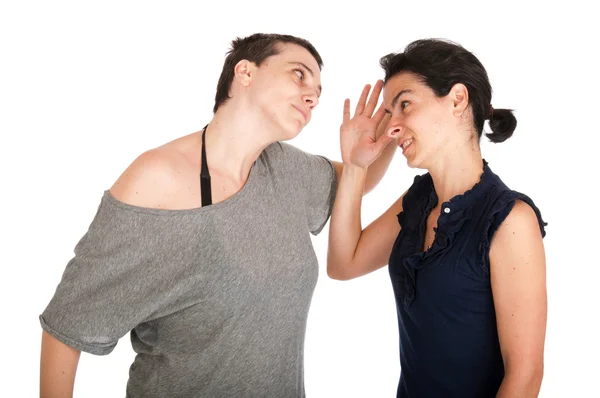 Sisters Arguming — стоковое фото