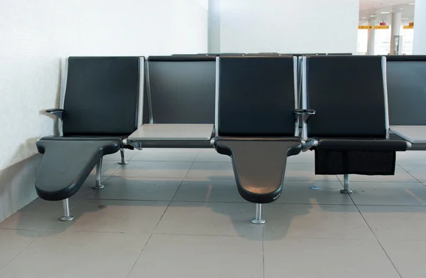 Sedili dell'aeroporto — Foto Stock