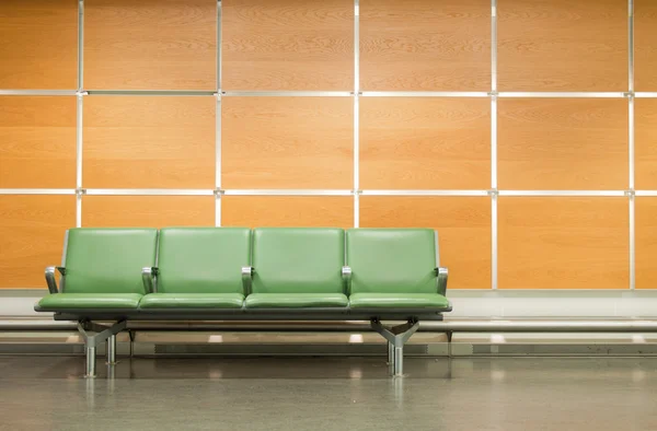 Αεροδρόμιο καθίσματα — Φωτογραφία Αρχείου