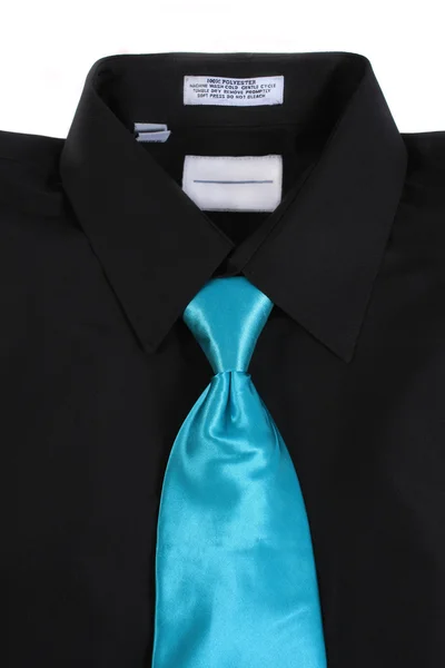 Avslutning av dress og slips – stockfoto