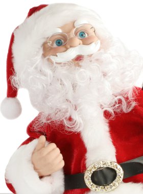 Santa portrait clipart