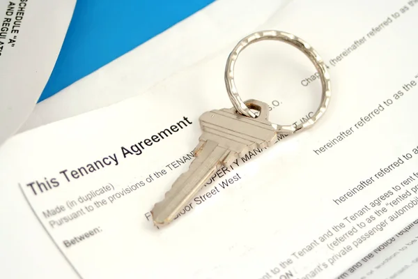 stock image Tenant agreement