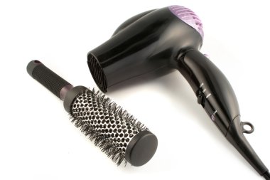 Hairstyling tools clipart