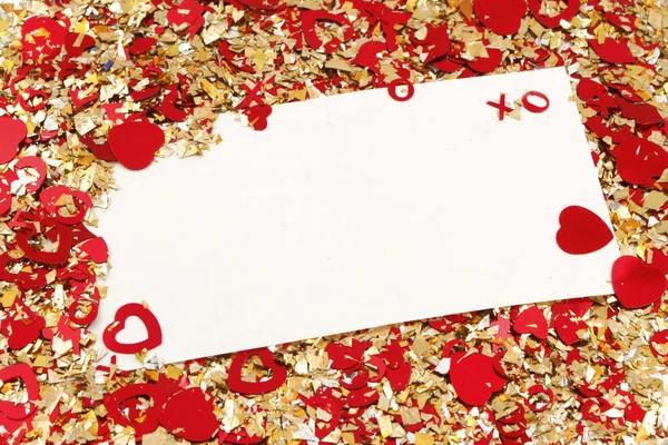 Uwaga valentine — Zdjęcie stockowe
