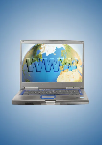 Internet globe — Stock Photo, Image
