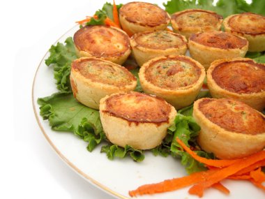 Mini quiches clipart