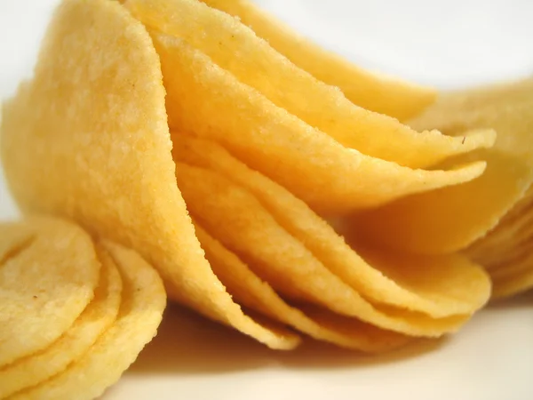 Chips stapeln — Stockfoto