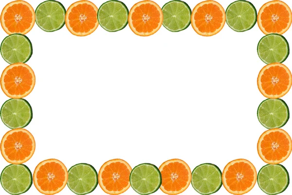 Citrus keret — Stock Fotó