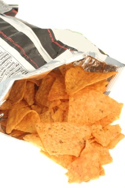 Bag of chips clipart