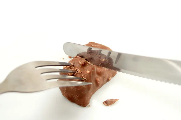 Refeição de chocolate — Fotografia de Stock