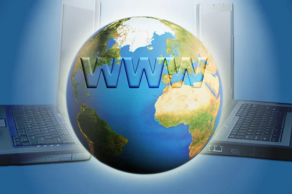 Internet världen — Stockfoto