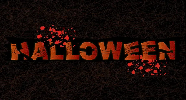 Halloween _ banner — Vetor de Stock