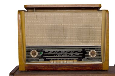 radyo eski retro cihaz