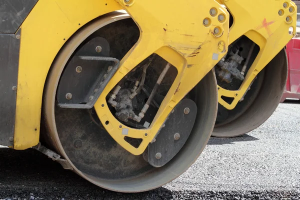 Resurfacing road wheel — Stockfoto