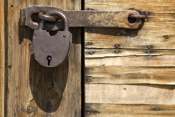 Tool lock closed door — Stock Photo, Image