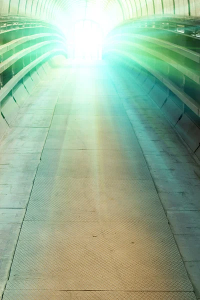 터널도로 금속 — 스톡 사진