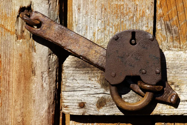 Tool lock close retro — Stock Photo, Image