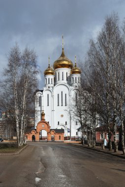 Syktyvkar. Cathedral Stephen of Perm clipart