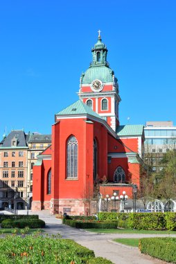 Stockholm. St. jacob Kilisesi