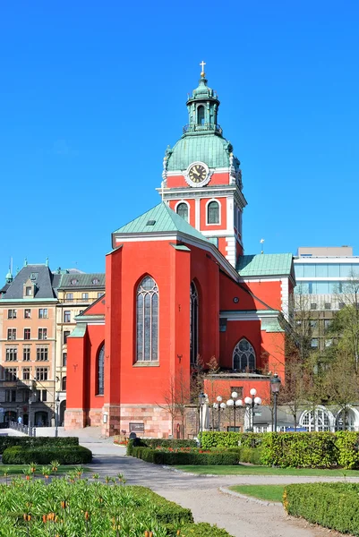 스톡홀름입니다. 성 야 곱 교회 — 스톡 사진