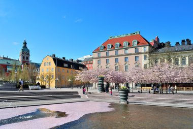 Stockholm, alan kungstradgarden