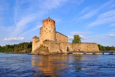 Kale olavinlinna. Finlandiya