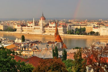 Budapeşte 'de gün batımı