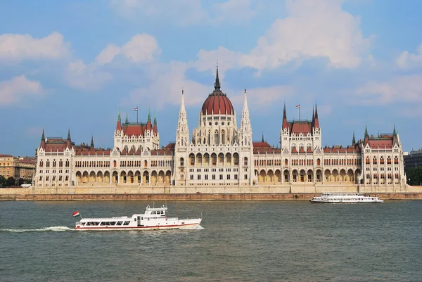 Budapest, parlamenti ház — Stock Fotó