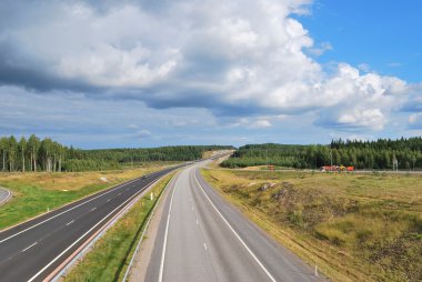 Roads of Finland clipart