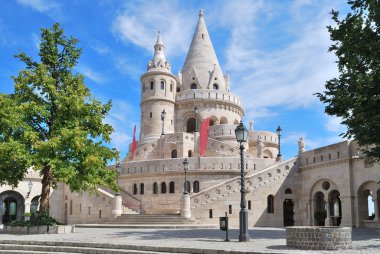 Budapest. Fishermen's Bastion clipart