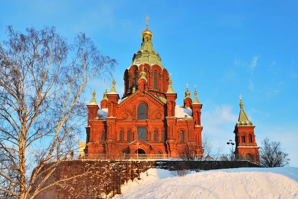 Helsinki. Catedral de la Asunción — Foto de Stock
