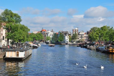 Amsterdam. Amstel Nehri