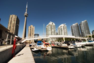 View of Toronto from the Pier clipart